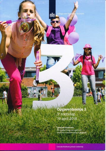 Centrale Eindtoets 2018 opgavenboekje 3, Verzenden, Nieuw