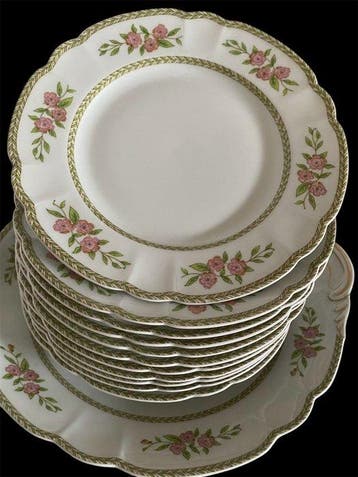Haviland - Dessertservies (12) - Porselein