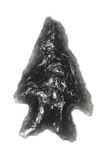 Mesolithisch / Epipaleolithisch Obsidiaan Pijlkop - 28 mm