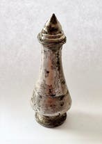 Oud-Khmer antiquaar zilveren flacon - 101 mm, Antiek en Kunst