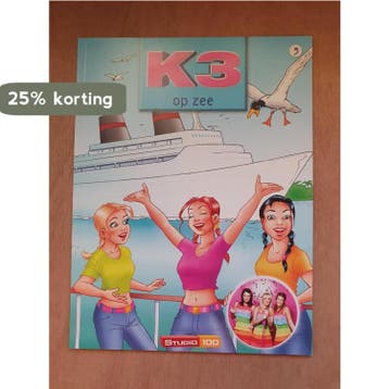 K3 op zee, Studio 100, Deel 5, Paperback 5414233133445, Boeken, Verzenden, Gelezen, Jan Chalmet