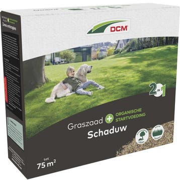 Graszaad schaduw | DCM | 75 m², Tuin en Terras, Gras en Kunstgras, Verzenden, Nieuw