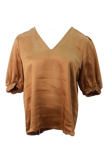 AAIKO Blouse in maat M Beige, AAIKO, Verzenden, Zo goed als nieuw, Beige
