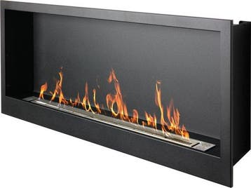 Sfeerhaard Stellar 100 Bio-ethanol Wandhaard  100 x 42 x 14, Huis en Inrichting, Haarden, Verzenden, Nieuw, Elektrische haard