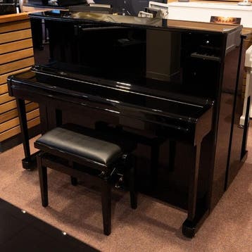 Petrof P 118 P1 PE messing piano, Nieuw, Zwart, Piano