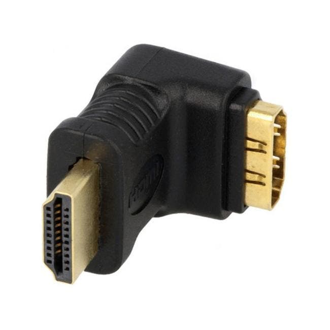 HDMI verloopstekker - haaks naar Boven, Computers en Software, Pc- en Netwerkkabels, Nieuw, Ophalen of Verzenden