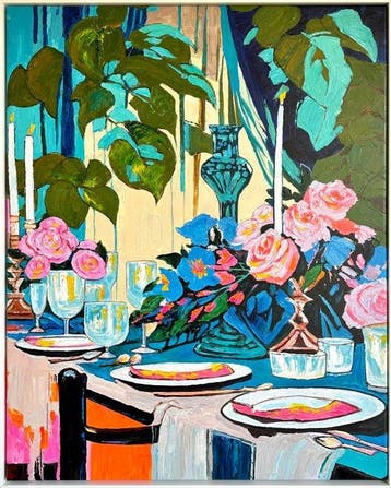 Katharina Husslein - Midnight at the long table