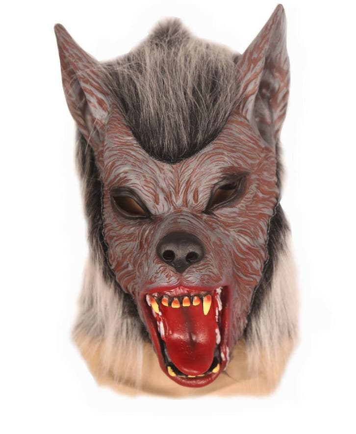 Masker wolf / weerwolf, Hobby en Vrije tijd, Feestartikelen, Verzenden
