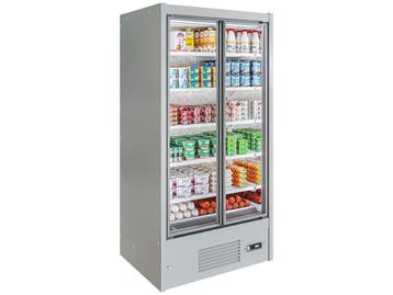 Icon LX wandkoeling B101 x D76 x H205 - grijs met motor, Nieuw in verpakking