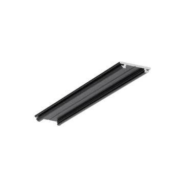 PROFIEL ARC12 | ZWART | 12MM | 2M, Nieuw