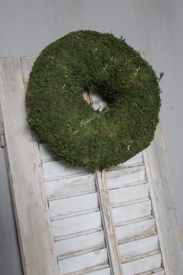 Dikke groene moskrans 30 cm, Ophalen of Verzenden, Nieuw