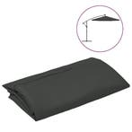 350cm Parasol Doek Antraciet | 35% Korting, Tuin en Terras, Nieuw, Ophalen of Verzenden, Zweefparasol, Waterdicht