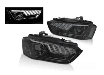 LED koplampen knipperlicht Black, Verzenden, Nieuw, Audi