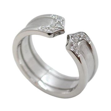 Cartier - Ring - C2 Ring - 18 karaat Witgoud -, Nieuw