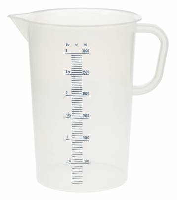 Maatbeker 3000 ml, Ophalen of Verzenden, Nieuw