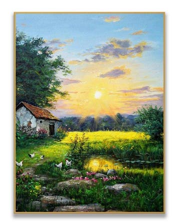 Stefano - Sunset Over the Farm