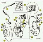 Triumph TR250 , TR5 en TR6 remmen onderdelen, Ophalen of Verzenden