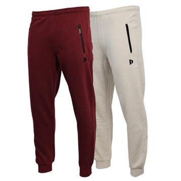 Donnay Donnay Heren - 2-Pack - Joggingbroek Jack - Burgundy, Kleding | Heren, Broeken en Pantalons, Verzenden, Nieuw
