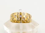 Ring - 18 karaat Geel goud Diamant - Diamant, Nieuw