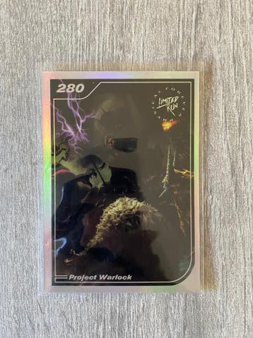 Gen2 #280 Silver Project warlock Limited run games Tradin..., Verzenden, Zo goed als nieuw