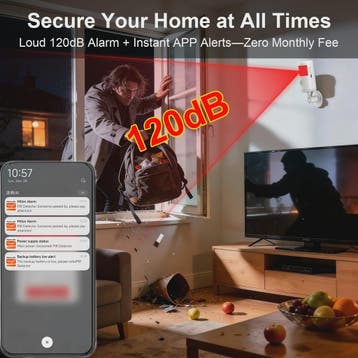 Slimme WiFi Infrarood Bewegingsmelder met App Bediening - 4