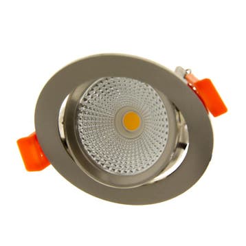 LED INBOUWSPOT VARDA SLIM-FIT 5W DIM ZILVER, Ophalen of Verzenden, Nieuw