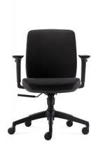 Chaise de bureau noire, livraison sous 1 jour, Verzenden, Zwart, Nieuw, Bureaustoel