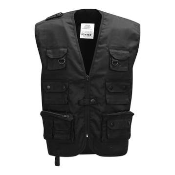 Reportervest zwart - Maat XXXL, Kleding | Heren, Jassen | Zomer, Verzenden, Nieuw