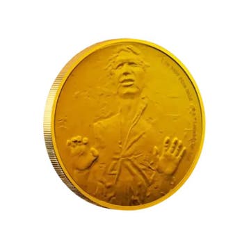 Gouden STAR WARS™ classics Han Solo 1 troy ounce, Postzegels en Munten, Verzenden