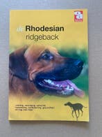 Handboek - Over Dieren - De Rhodesian Ridgeback, Verzenden, Zo goed als nieuw