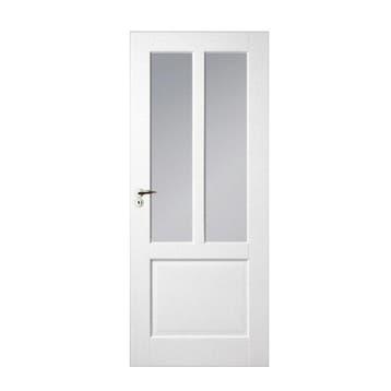 Skantrae binnendeur SKS1240 93x231,5 (Wit, Satinato glas), 80 tot 100 cm, 215 cm of meer, Binnendeur, Nieuw