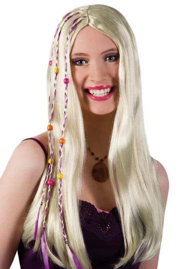 Hippiepruik dames met kraaltjes, Verzenden, Nieuw