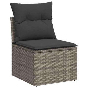 Lounge Tuinstoel Gepoedercoat Staal | Laatste Stuk!, Ophalen of Verzenden, Zo goed als nieuw, Wicker