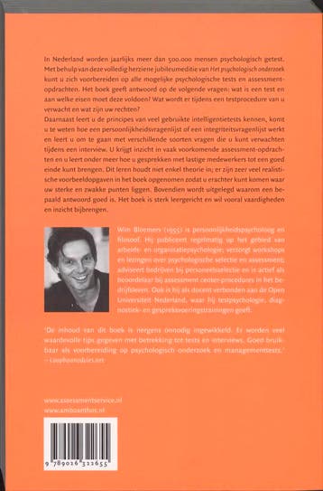 Het psychologisch onderzoek 9789026322655 Wim Bloemers, Verzenden, Gelezen, Wim Bloemers