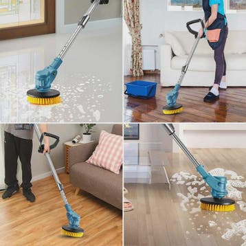 Draadloze Spin Scrubber: 800W Elektrische Schoonmaakborstel, Verzenden