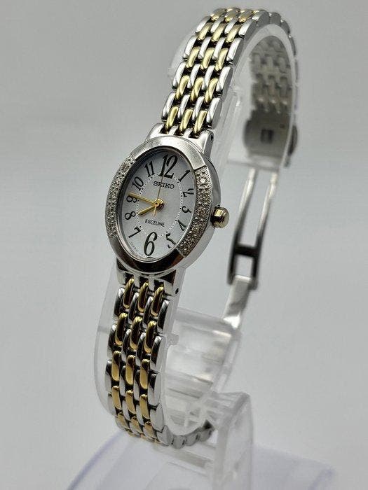 Seiko - EXCELINE - Zonder minimumprijs - SWCQ051 solar -, Sieraden, Tassen en Uiterlijk, Horloges | Antiek