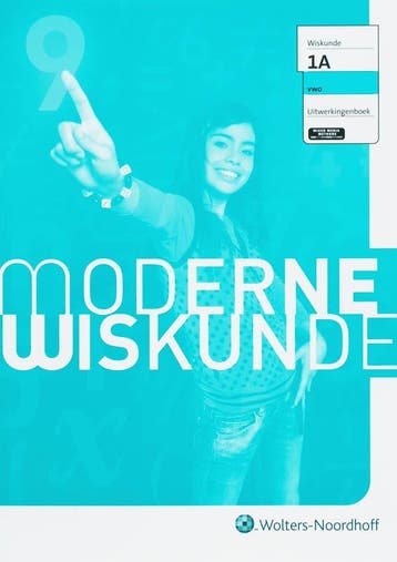 Moderne Wiskunde Vwo 1A Deel Uitwerkingenboek 9789001602260, Boeken, Zo goed als nieuw