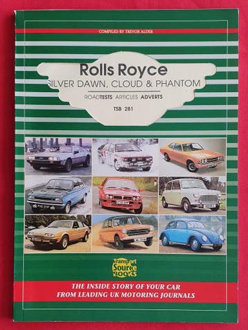 Rolls Royce of the 1950s & 1960s, Silver Dawn, Cloud, Phanto, Gelezen, Algemeen, Trevor Alder, Verzenden