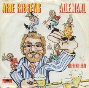 vinyl single 7 inch - Arie Ribbens - Allemaal, Cd's en Dvd's, Vinyl Singles, Verzenden, Zo goed als nieuw, 7 inch, Nederlandstalig
