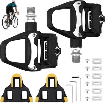 SPD-SL Klikpedalen Antislip | 33% Korting, Fietsen en Brommers, Fietsonderdelen, Ophalen of Verzenden, Zo goed als nieuw, Crankstel of Pedalen