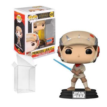 Funko Pop Star Wars: Princess Leia Jedi Training 400, Verzenden, Nieuw