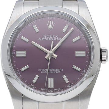Rolex - Oyster Perpetual 36 Watch in Red Grape -, Nieuw