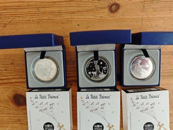 Frankrijk. 10 Euro 2015 Le Petit Prince (3 coins) Proof