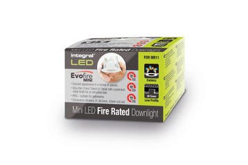 Integral Mini Inbouwspot Wit IP65 | Zaagmaat 4.5cm | Voor..., Ophalen of Verzenden, Nieuw