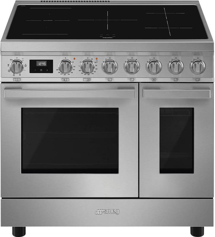 €2499 Smeg Master CUISINIERE CPF92IMX Vrijstaand fornuis In, Witgoed en Apparatuur, Fornuizen, Energieklasse A of zuiniger, Ophalen of Verzenden