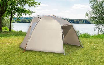Vaude Drive Van Bustent 360x335x230cm - Beige, Ophalen of Verzenden, Nieuw