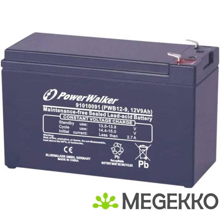 BlueWalker PWB12-9 UPS Accu, Computers en Software, Noodvoedingen (UPS), Nieuw, Verzenden