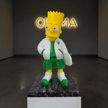 Orima Pop Art - BART Simpson Skateboard Urban Style « R »