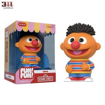 Super7 - FUN! FUN! - Sesame Street - Ernie (Wave 02) - 13 cm, Verzamelen, Verzenden, Nieuw