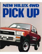 1989 TOYOTA HILUX 4WD PICKUP BROCHURE JAPANS, Nieuw, Toyota, Author